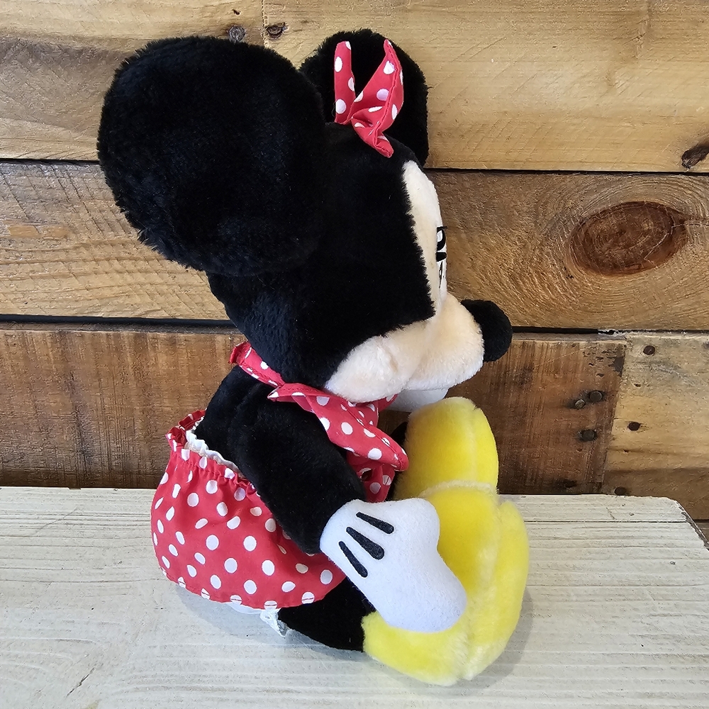 Vintage '80s Minnie Mouse plush Disneyland/Disney World 12-1/2" high - Picture 5 of 8